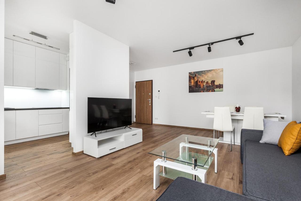 Apartament Sea Master กดัญสก์ ภายนอก รูปภาพ